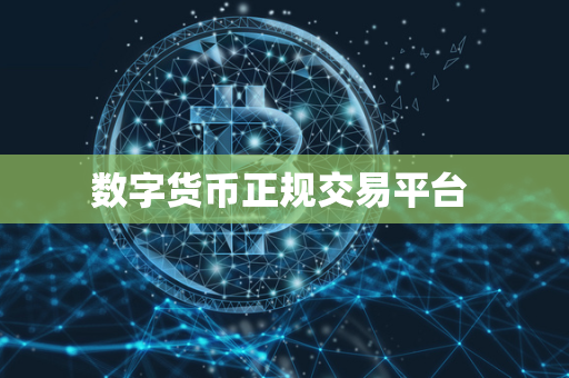 数字货币正规交易平台