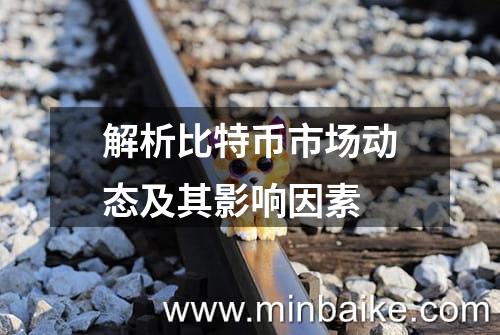 解析比特币市场动态及其影响因素